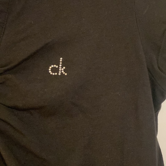Calvin Klein black polo US XS - Picture 2 of 4